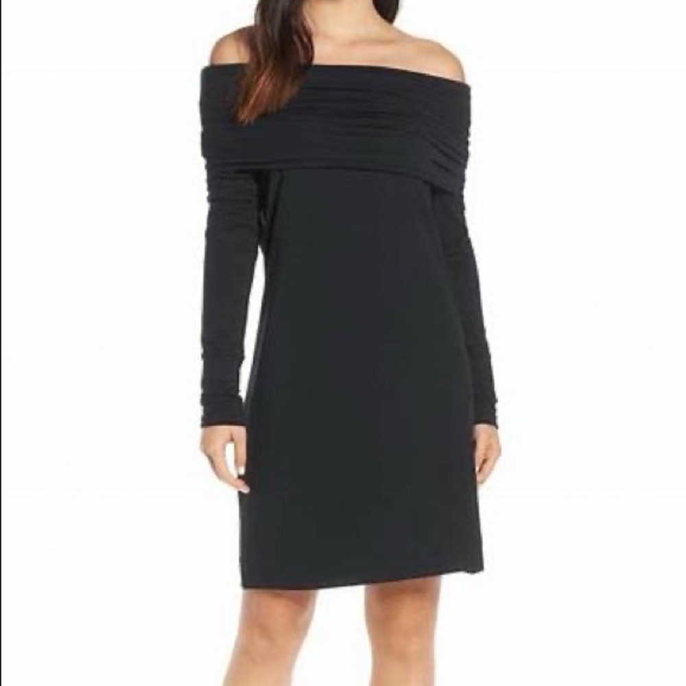 NWT!!—Beautiful LILLY PULITZER “Belinda Dress,” in “Onyx,” Sz L, Long Sleeves